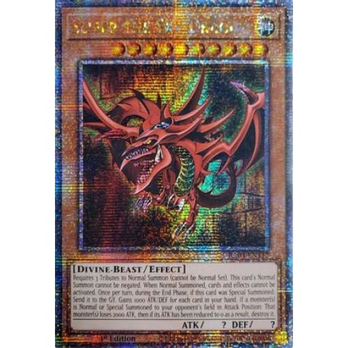 Slifer the Sky Dragon (Quarter Century Secret Rare)