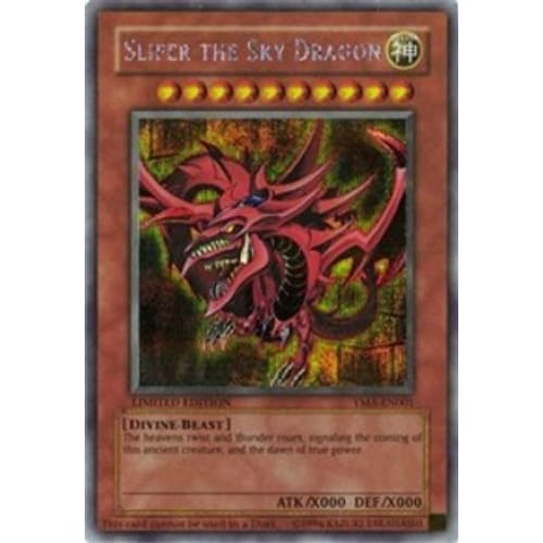 Slifer the Sky Dragon (YMA-EN001) Secret Rare Limited