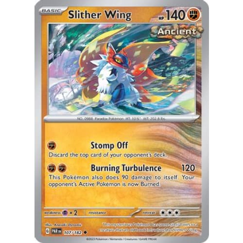 Slither Wing - 107/182 (107) Uncommon Reverse Holofoil