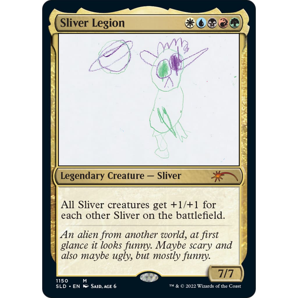 Sliver Legion (SLD-1150) Foil - Single