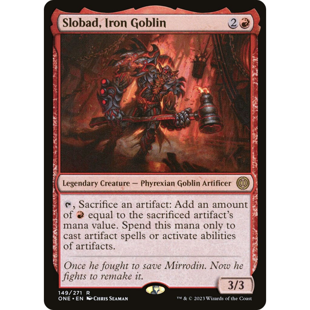 Slobad Iron Goblin (ONE-149) - Single
