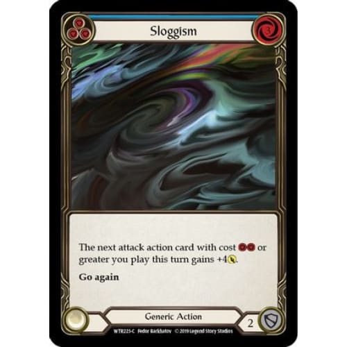 Sloggism (Blue) (WELCOME TO RATHE) 1st Edition Rainbow Foil