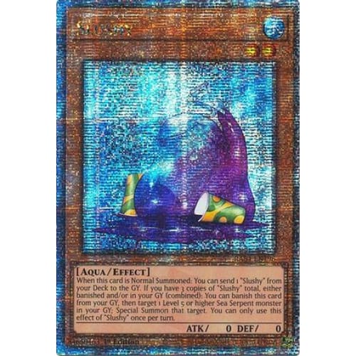 Slushy (Quarter Century Secret Rare) - RA04-EN196 Quarter