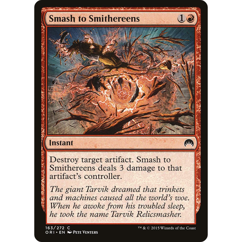 Smash to Smithereens (ORI-163) Foil - Single