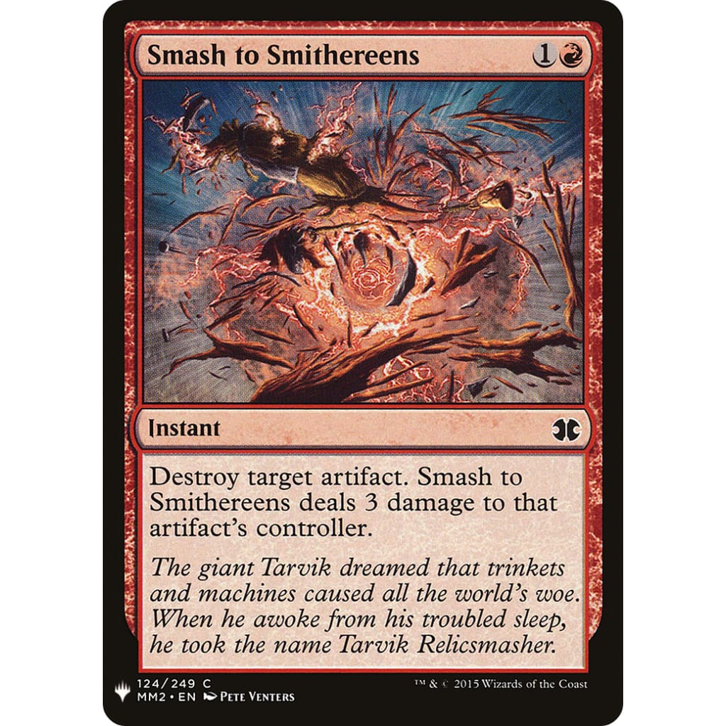 Smash to Smithereens (PLST-MM2-124) - Single