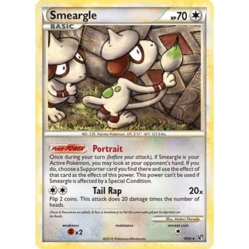 Smeargle (008/090) Holo Rare Holofoil - Single