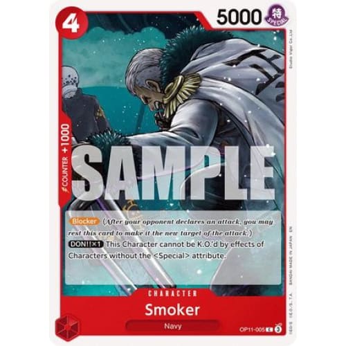 Smoker OP11-005 C A Fist of Divine Speed - Single