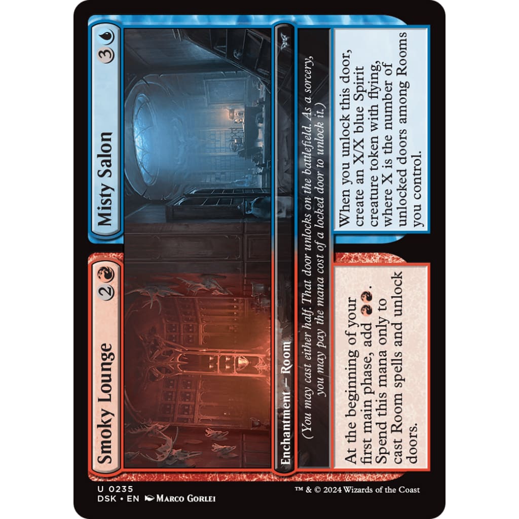 Smoky Lounge // Misty Salon (DSK-235) Foil - Single