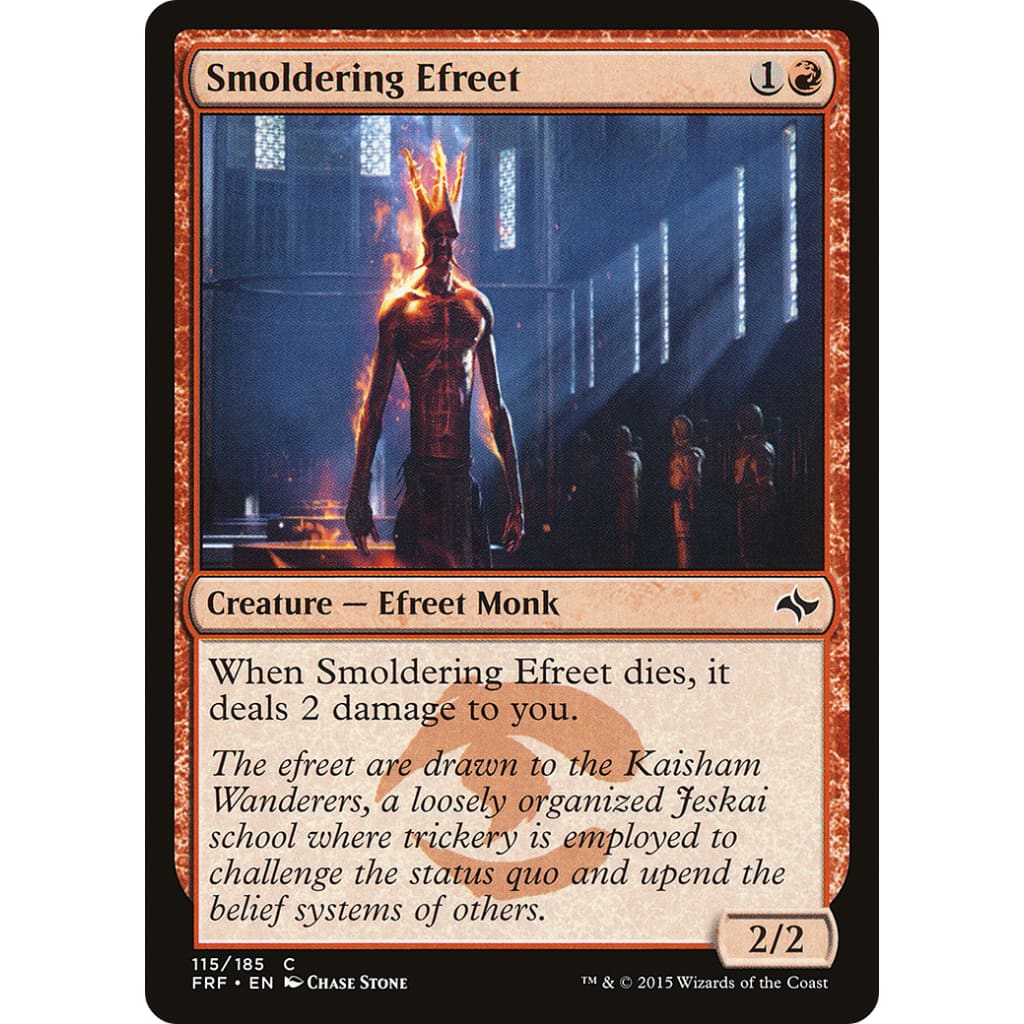 Smoldering Efreet (FRF-115) Foil - Single