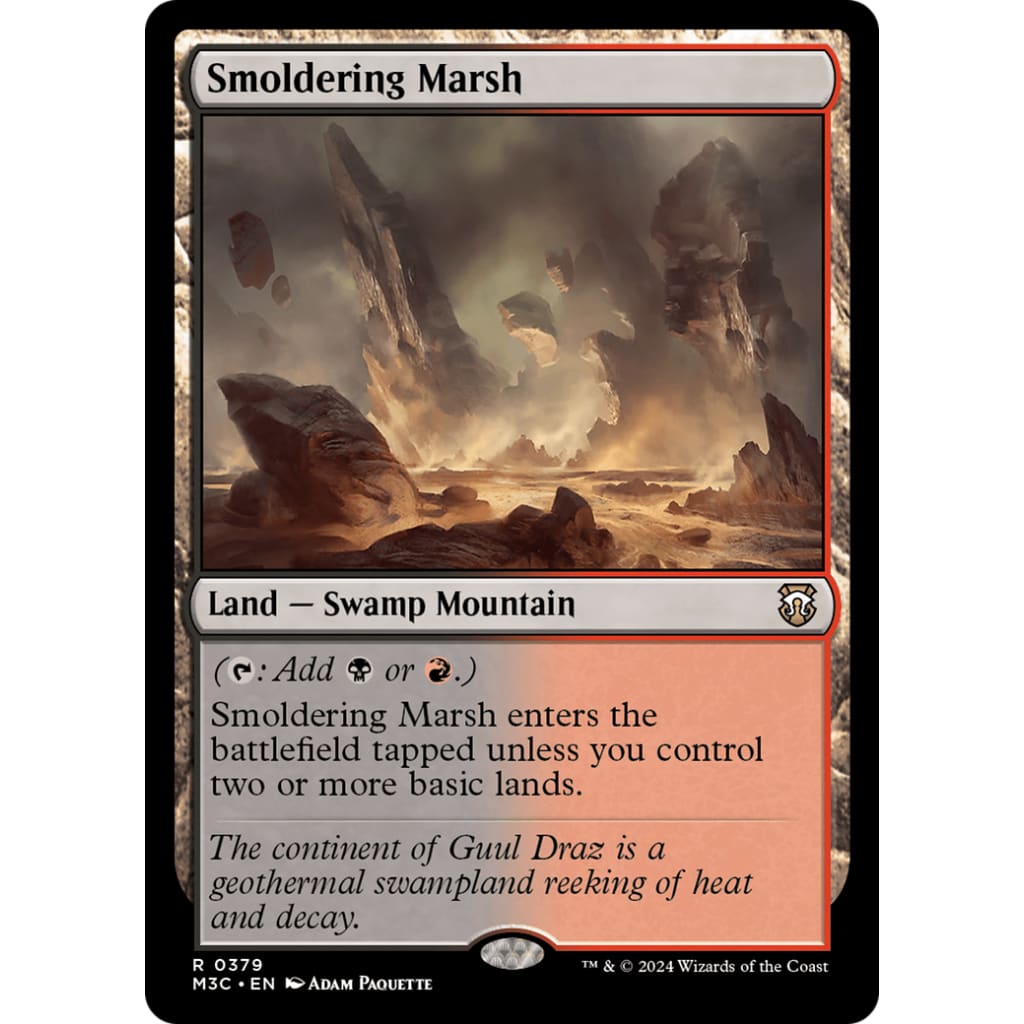 Smoldering Marsh (M3C-379) - Single