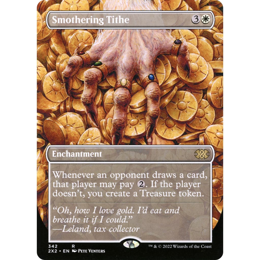 Smothering Tithe (2X2-342) (Borderless) Foil - Single
