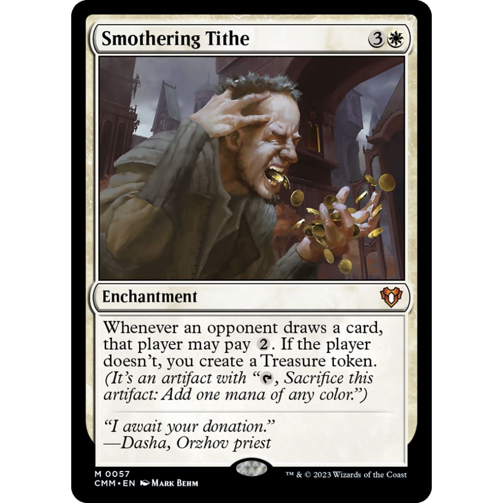 Smothering Tithe (CMM-057) Foil - Single