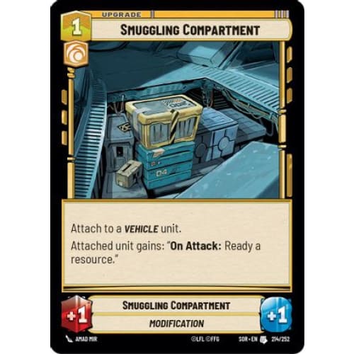 Smuggling Compartment (214/252) - Spark of Rebellion Foil