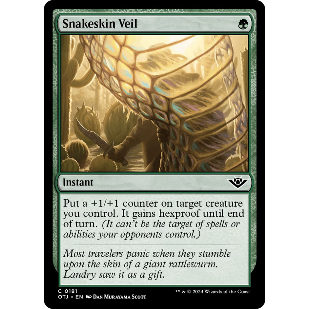 Snakeskin Veil (OTJ-181) - Single