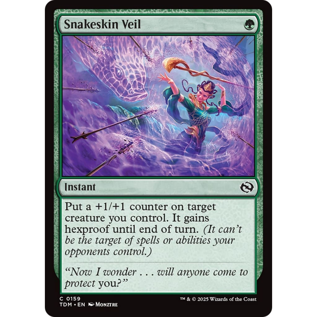 Snakeskin Veil (TDM-159) - Single