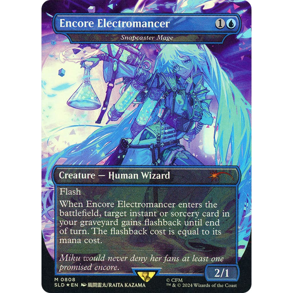 Snapcaster Mage / Encore Electromancer (SLD-808) - Single