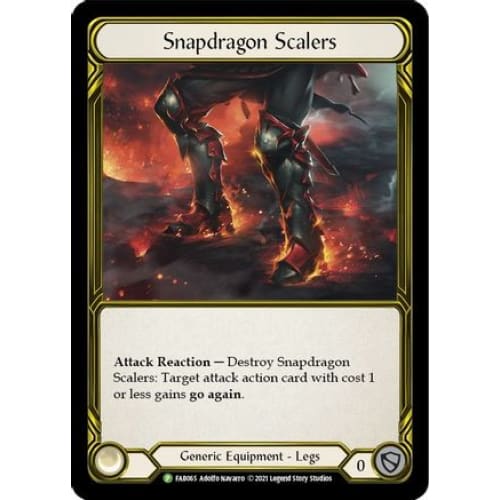 Snapdragon Scalers (Golden) (FLESH AND BLOOD: PROMO CARDS)