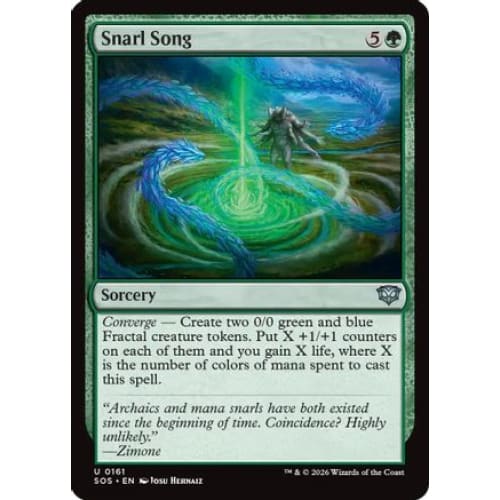 Snarl Song (SOS-161) Foil - Single