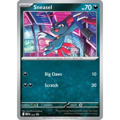 Sneasel (Cosmos Holo) (20) Promo Holofoil - Single