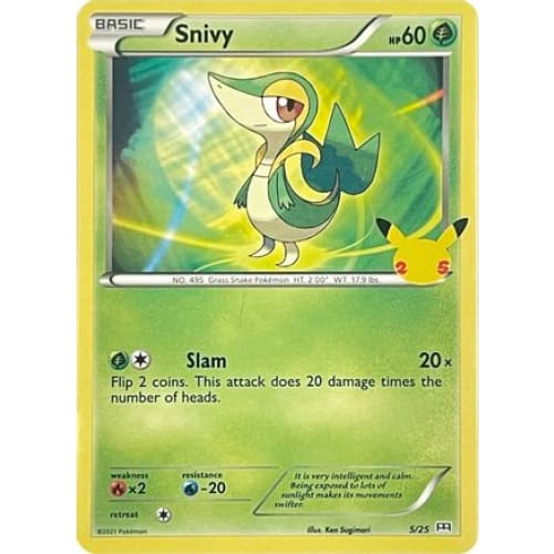 Snivy (005/025) Promo Holofoil - Single