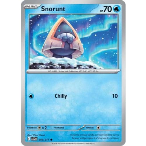 Snorunt - 046/217 (46) Common - Single