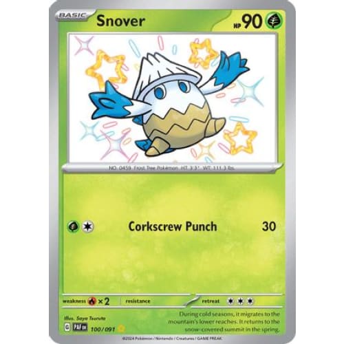 Snover (100) Shiny Rare Holofoil - Single