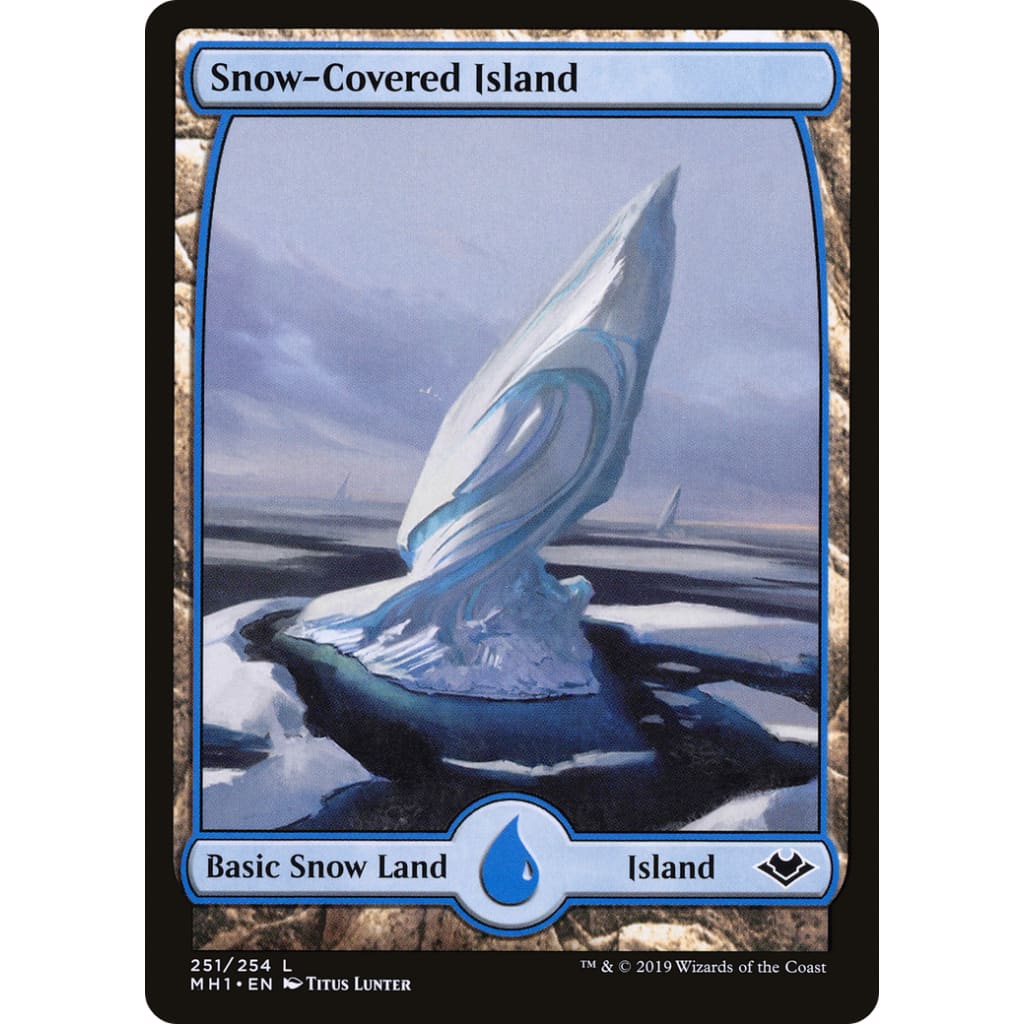 Snow-Covered Island (MH1-251) Foil - Single