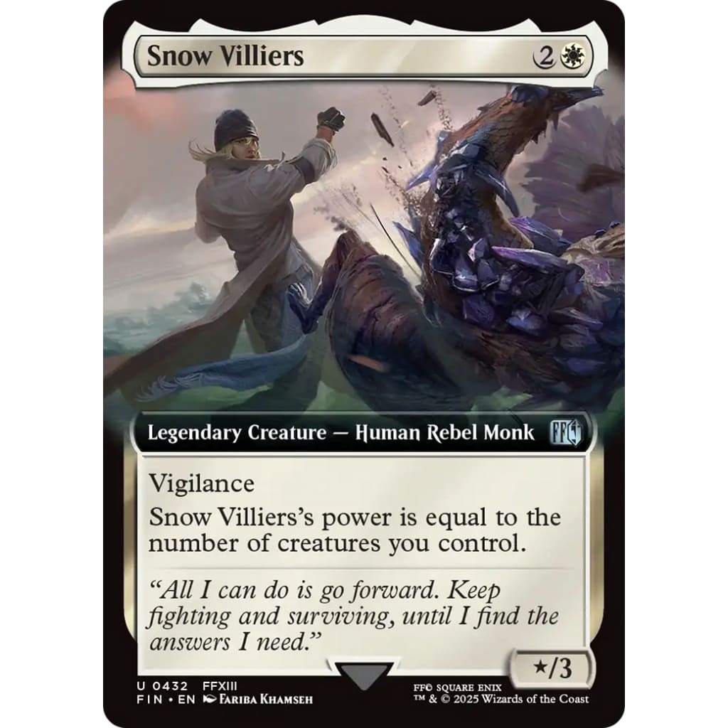 Snow Villiers (FIN-432): (Extended Art) - Single