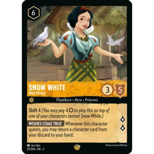 Snow White - Well Wisher (25/204) - Rise of the Floodborn