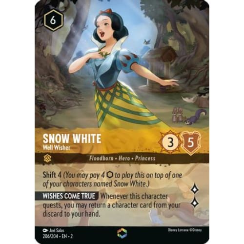 Snow White - Well Wisher (Alternate Art) (206/204) - Rise