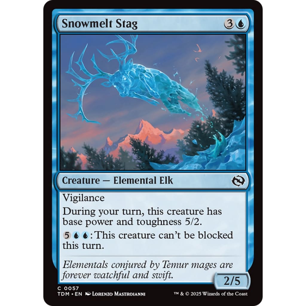 Snowmelt Stag (TDM-057) - Single