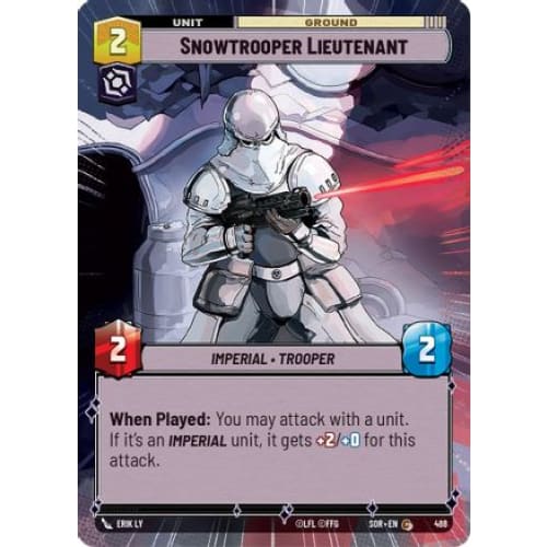 Snowtrooper Lieutenant (Hyperspace) (488) - Spark