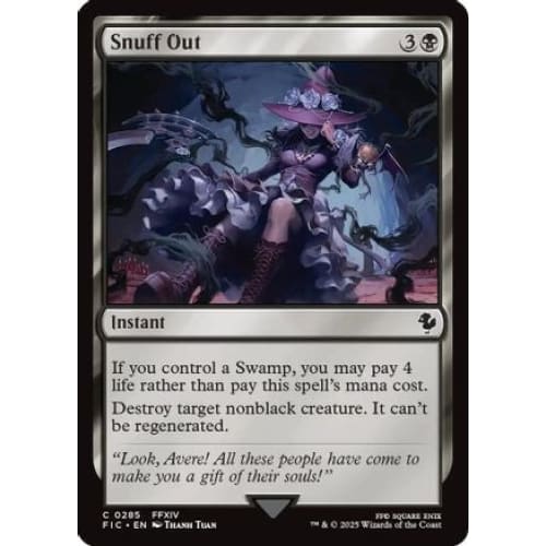 Snuff Out (FIC-285) - Single