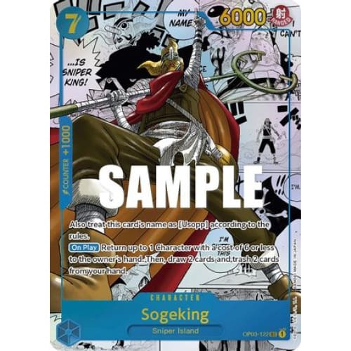 Sogeking (Alternate Art) (Manga) OP03-122 SEC Pillars