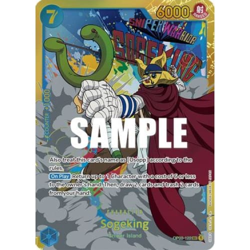 Sogeking OP03-122 SEC Pillars of Strength Foil - Single