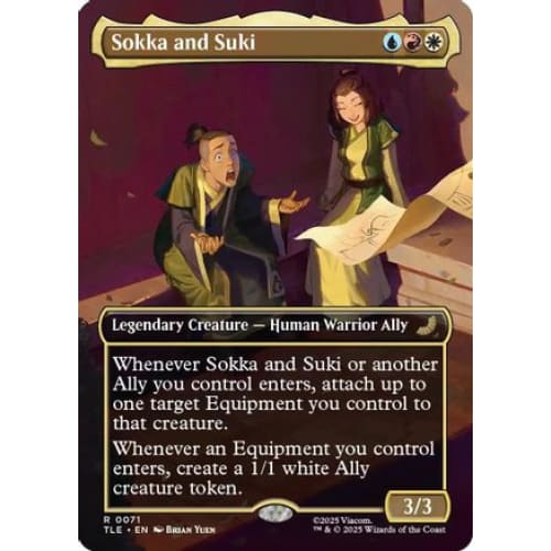 Sokka and Suki (Borderless) (TLE-071) - Single