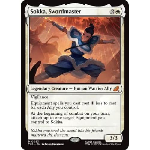 Sokka Swordmaster (TLE-083) Foil - Single