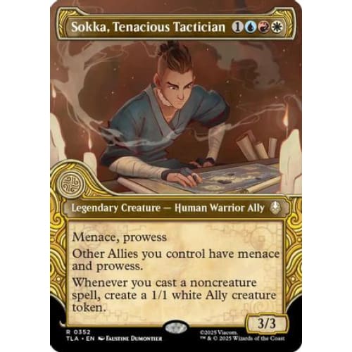 Sokka Tenacious Tactician (Showcase) (TLA-352) Foil - Single