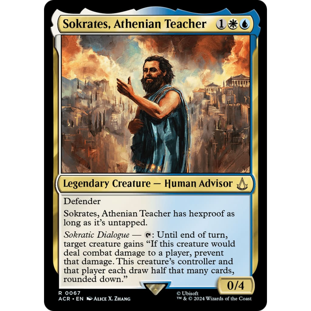 Sokrates Athenian Teacher (ACR-067) Foil - Single