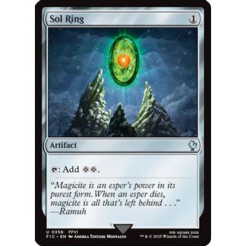 Sol Ring (0356) (Surge Foil) (FIC-356) Foil - Single