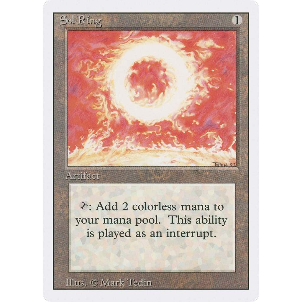 Sol Ring (3ED-274) - Single
