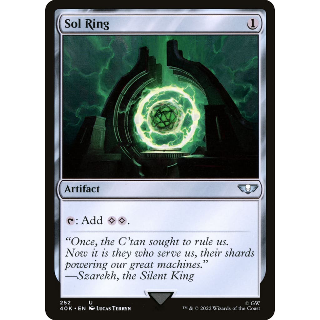 Sol Ring (40K-252) - Single