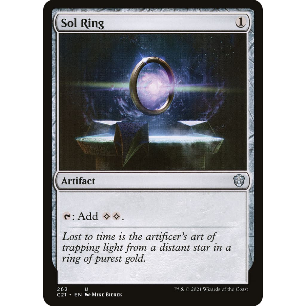 Sol Ring (C21-263) - Single