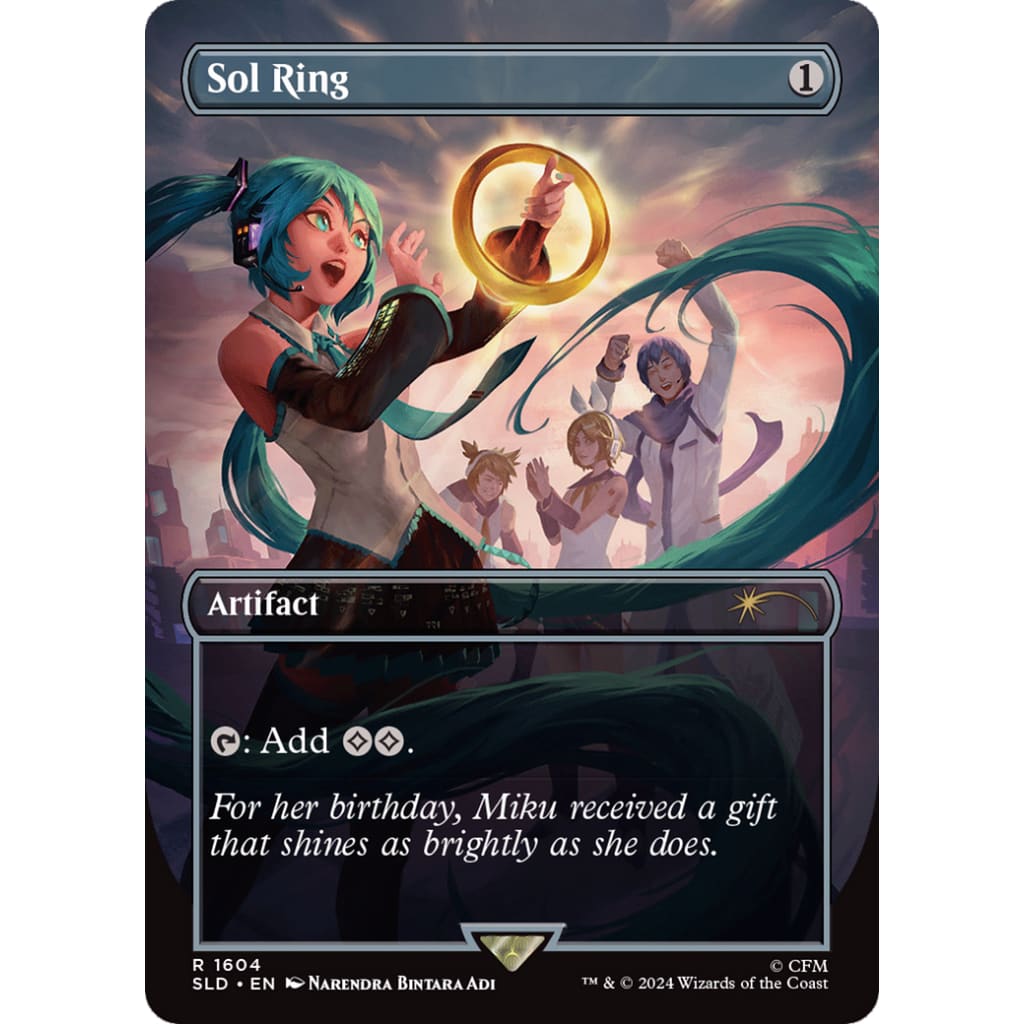 Sol Ring (SLD-1604) (Borderless) - Single