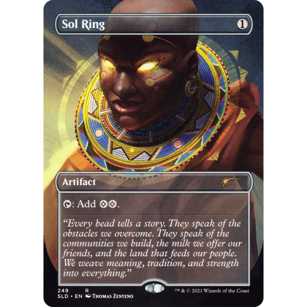 Sol Ring (SLD-249) (Borderless) Foil - Single
