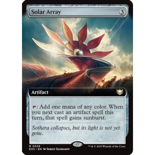 Solar Array (Extended Art) (EOC-038) - Single