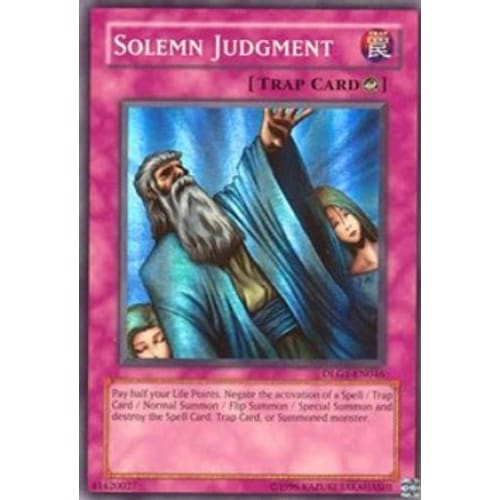 Solemn Judgment (DLG1-EN046) Super Rare Unlimited - Single