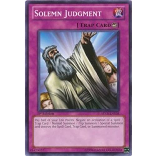 Solemn Judgment (SDLS-EN038) Common / Short Print 1st