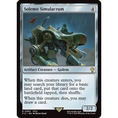 Solemn Simulacrum (FIC-360) - Single