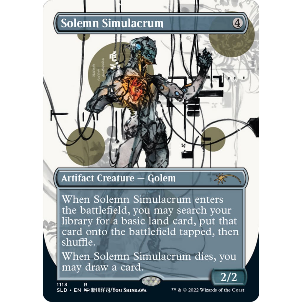 Solemn Simulacrum (SLD-1113) (Borderless) - Single